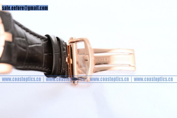 1:1 Clone Roger Dubuis Excalibur 36 Watch Rose Gold rddex0587